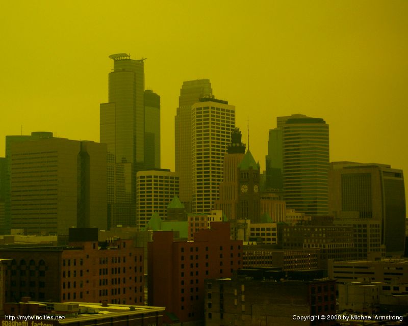 Skyline In Yellow