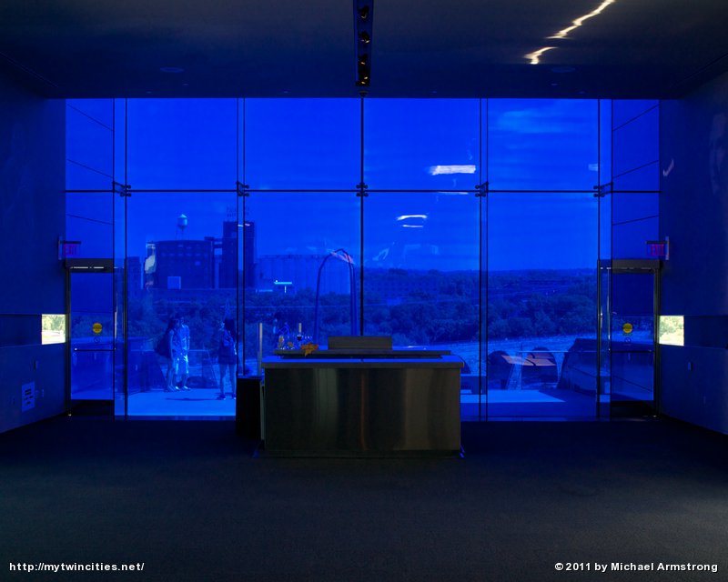 Riverfront In Blue