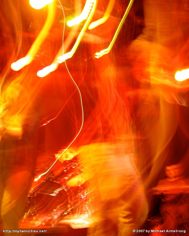 Orange Light with Guitar