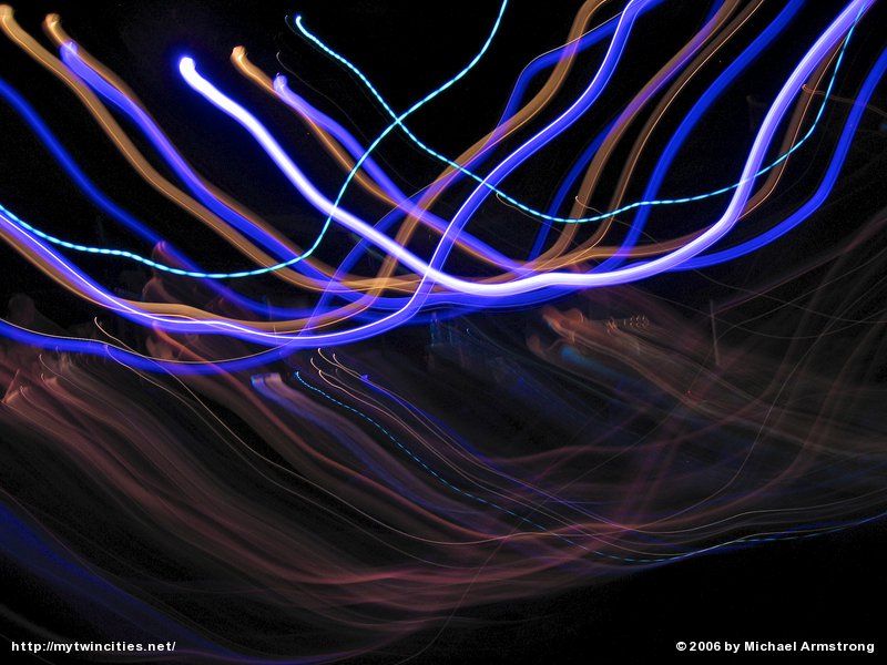 Blue Orange Purple
